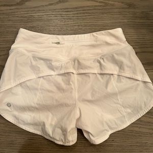 Lululemon White Shorts